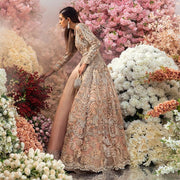 Designer Peach Bridal Lehenga for Indian Bridal Wear 2022