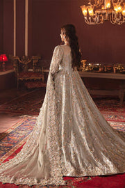 Designer Raw Silk Lehenga Gown for Indian Bridal Wear 2022