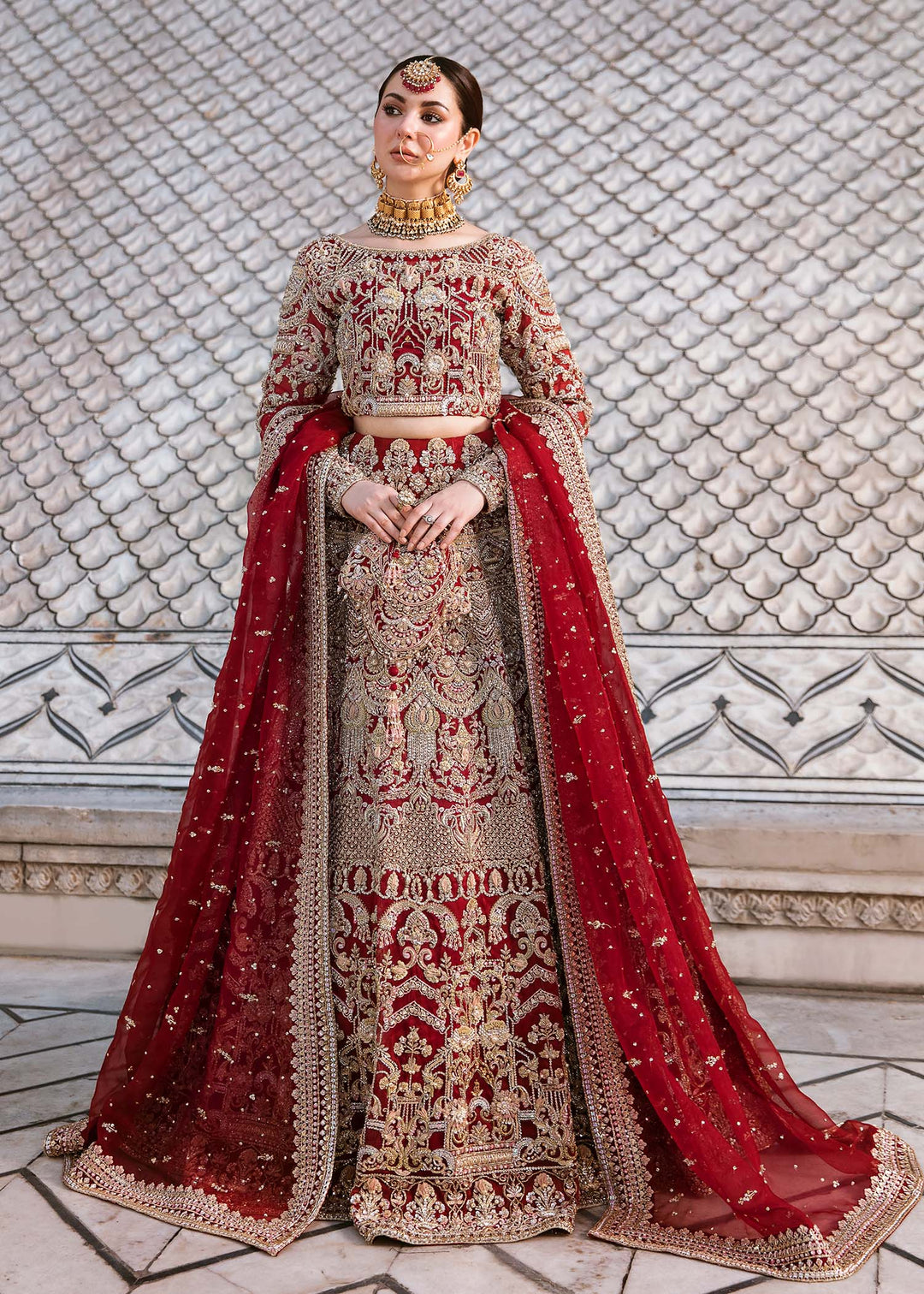 Designer Red Lehenga Choli 