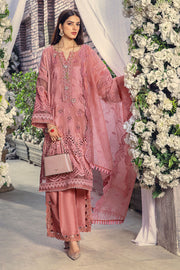 Designer Silk Peach Salwar Kameez Pakistani Party Dress