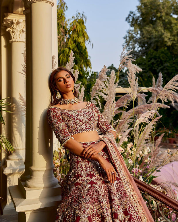 dark red indian dress Beautiful Wedding dress red, Asian/Indian/Pakistani, heavy embroidery