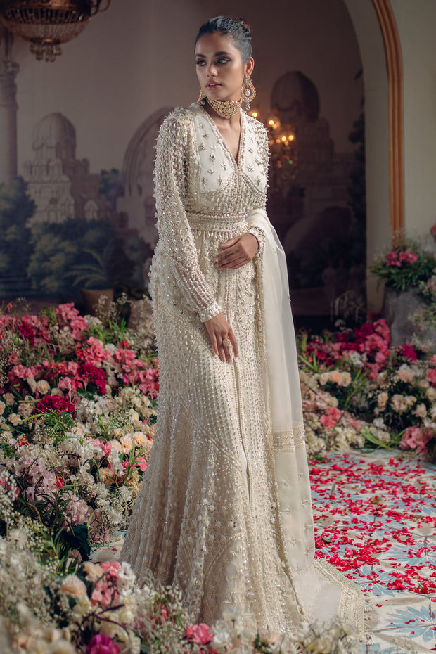 Designer White Bridal Lehenga Gown for Indian Bridal wear CUSTOM SIZE Designer White Bridal Lehenga Gown for Indian Bridal wear CUSTOM SIZE