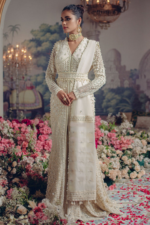 white indian bridal dress brides wearing lehengas in the biggest trend of 2024 Bridal wear White Latest Indian Wedding Dresses