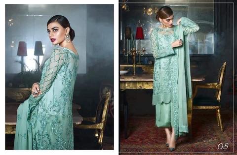 Designer Dress by Honey Waqar | Threads, Sequence & Embroidery