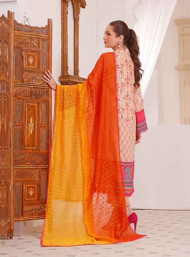 Digital Printed Salwar Kameez and Dupatta Pakistani Eid Dress