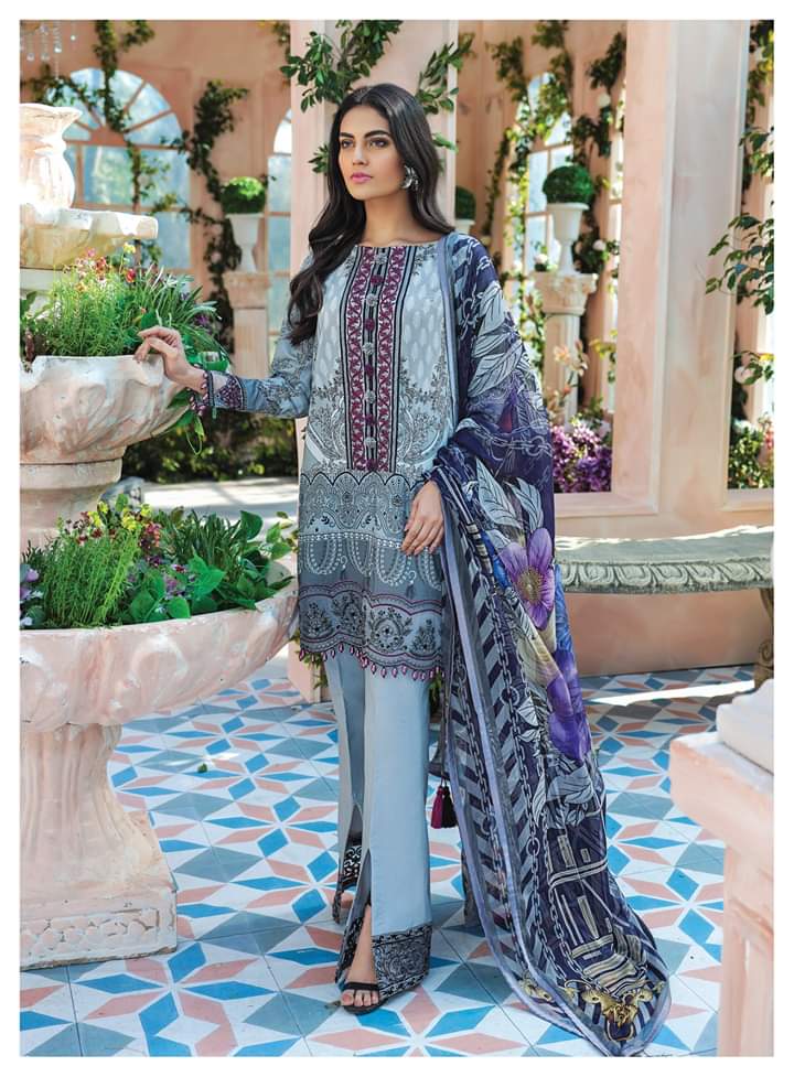 Printed shop lawn suits