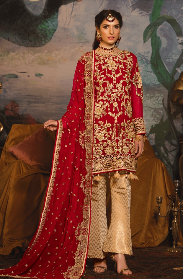 Dress from famous Pakistani designer collection