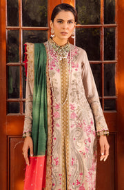 Eid Dress in Embroidered Kameez Trouser Dupatta Style Online