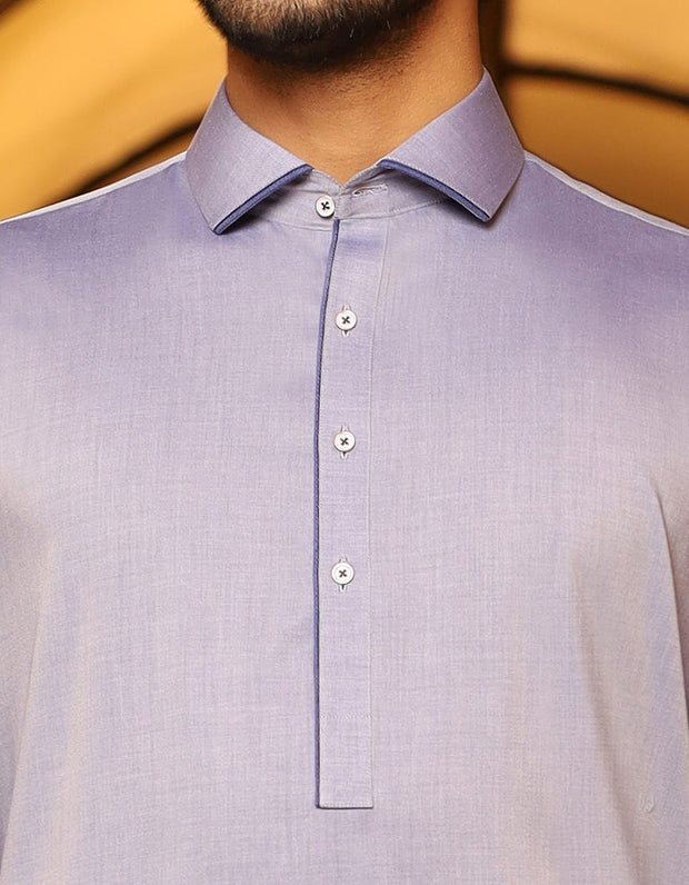 Eid Shalwar Kameez for Men Neckline View