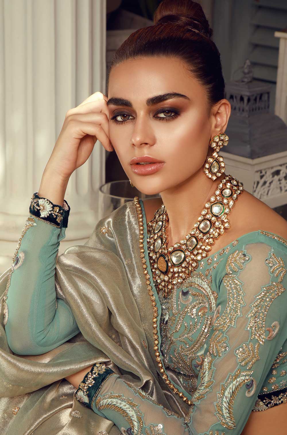 Stunning Pakistani Bridal Lehenga Choli Set for Weddings