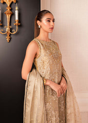Elegant Embellished Kameez Trousers Pakistani Wedding Dress