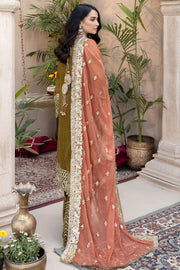 Elegant Embroidered Chiffon Dress Pakistani for Eid Online