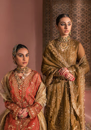 Elegant Embroidered Kameez Trouser Pakistani Wedding Dress