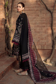 Elegant Embroidered Salwar Kameez Dupatta Pakistani Black Dress