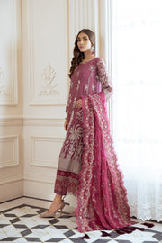 Elegant Fancy Kameez Salwar in Tea Pink Shade 2022