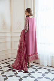 Elegant Fancy Kameez Salwar in Tea Pink Shade Latest