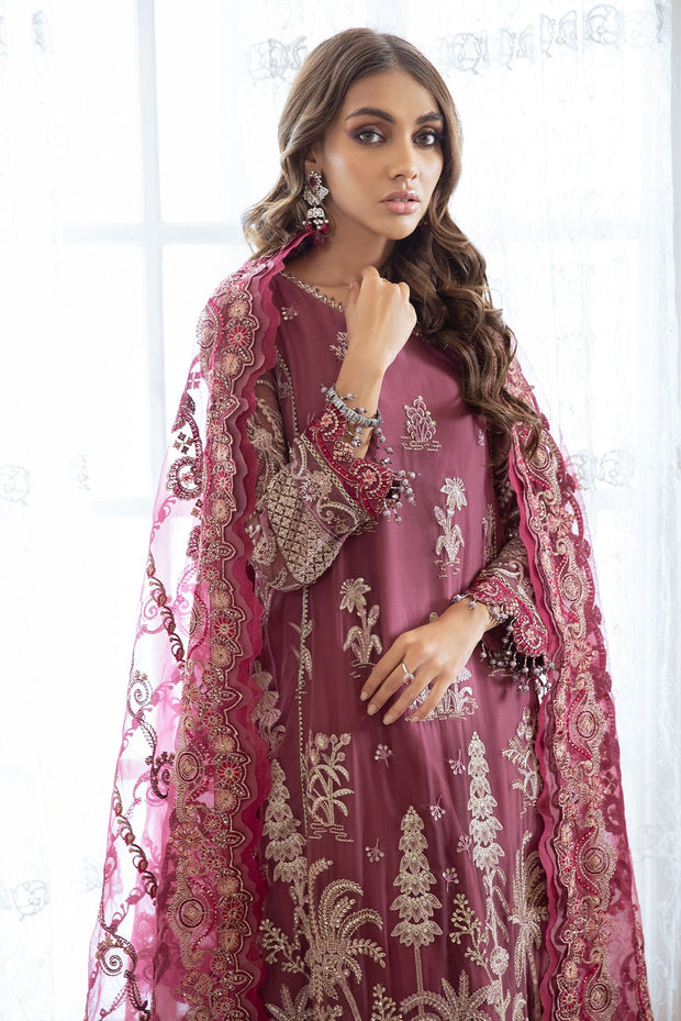 Elegant Fancy Kameez Salwar in Tea Pink Shade Online