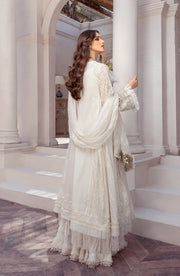 Elegant Kameez Trouser Dupatta White Dress Pakistani Online