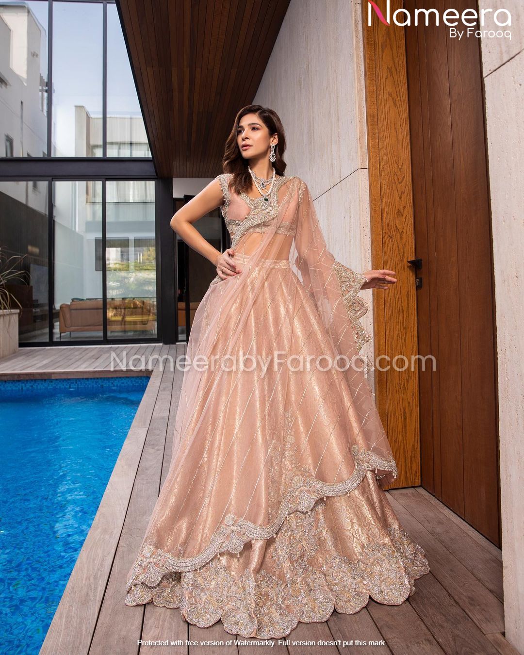 Lehenga Choli Bridal Clothes Pakistani 