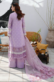 Elegant Lilac Pakistani Dress in Kameez Trouser Dupatta Style
