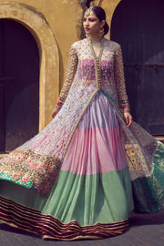 Elegant Multi Color Bridal Lehnga for Wedding