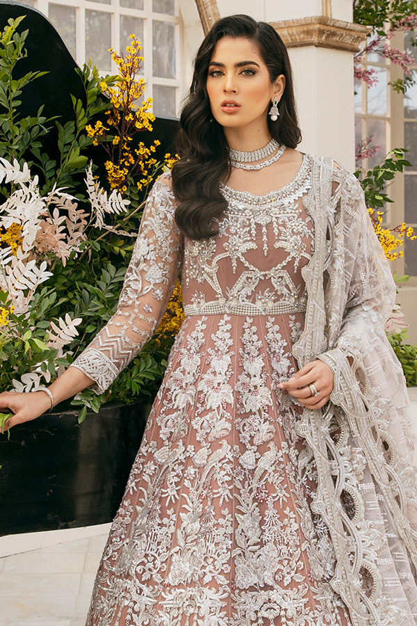 Elegant Pakistani Bridal Gown with Dupatta