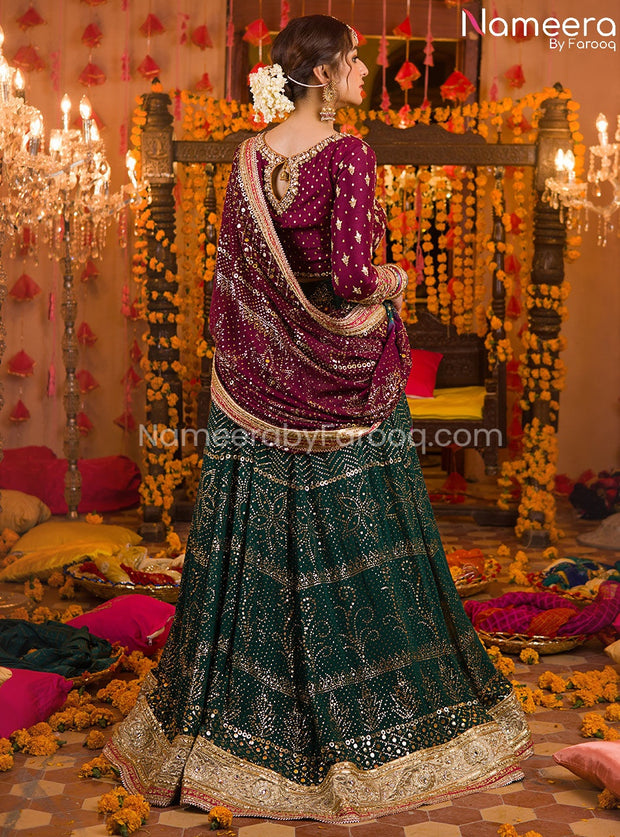 Lehenga Mehndi Purple And Yellow Combination Dress A Beautiful Combination Of Plum Shirt Made On Organza Lehenga Mehndi Purple And Yellow Combination Dress A Beautiful Combination Of Plum Shirt Made On Organza