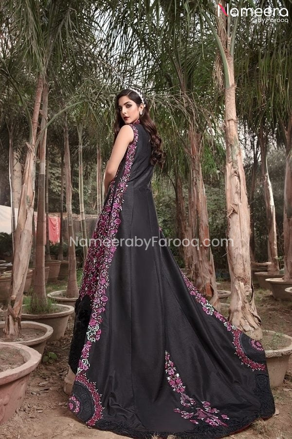 Elegant Pakistani Long Dress For Wedding Party