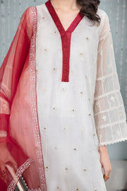 Elegant Pakistani Party Dress in Tulip Pants with Kurti Style