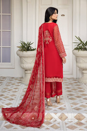Elegant Pakistani Salwar Kameez in Red Shade Online