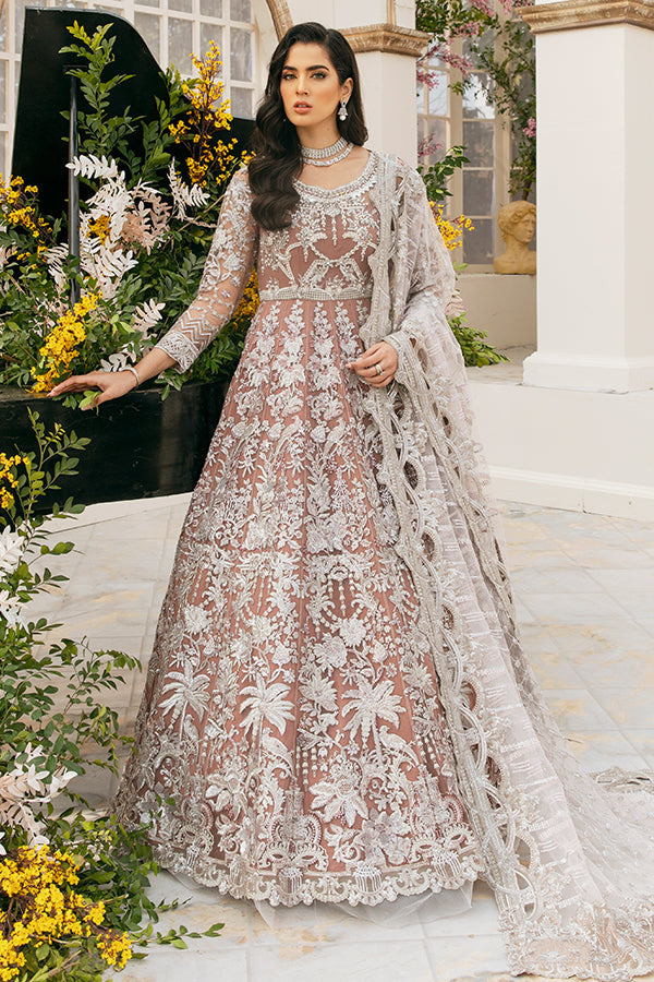 Elegant Pakistani Wedding Gown with Dupatta