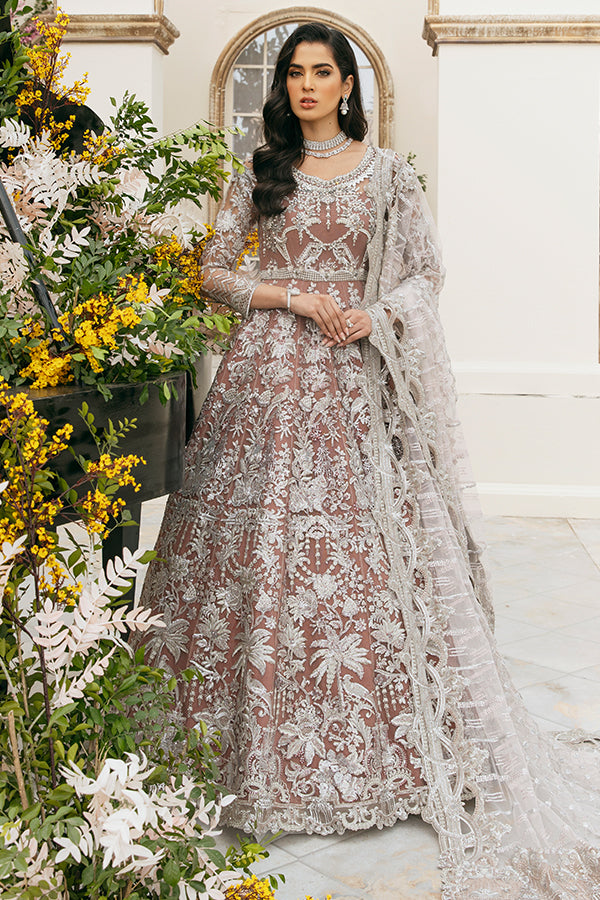 Elegant Pakistani Wedding Gown with Dupatta Dress