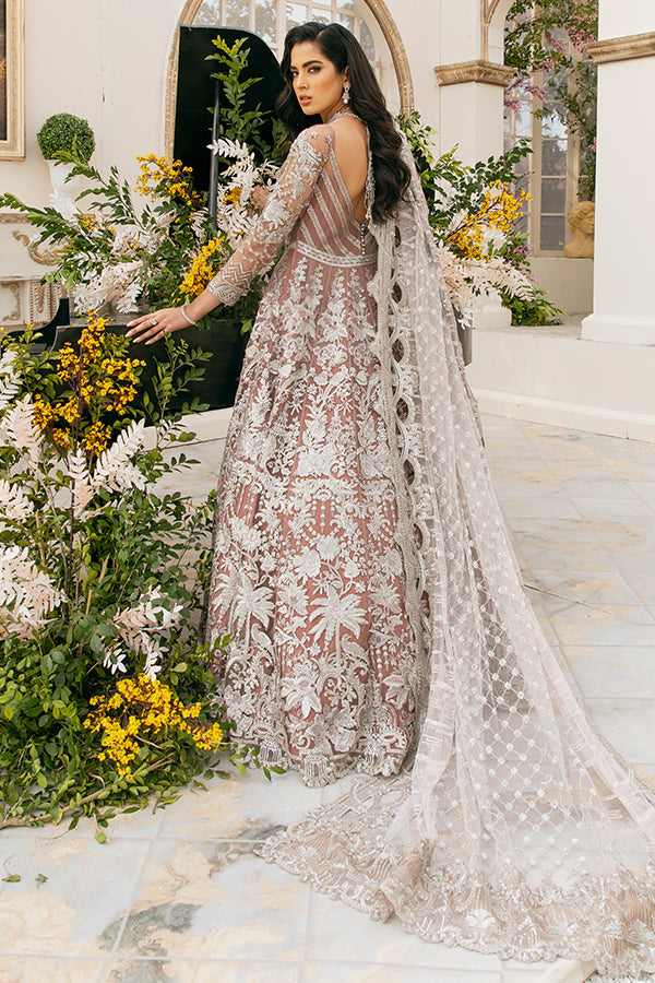 Elegant Pakistani Wedding Gown with Dupatta Dress for Bride
