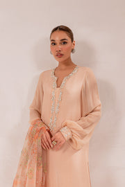 Elegant Pink Pakistani Dress in Kameez Trouser Style for Eid