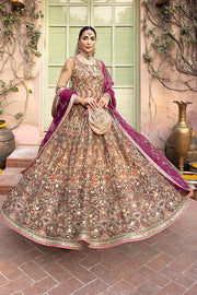 Elegant Pishwas Frock Sharara Dupatta Pakistani Bridal Dress
