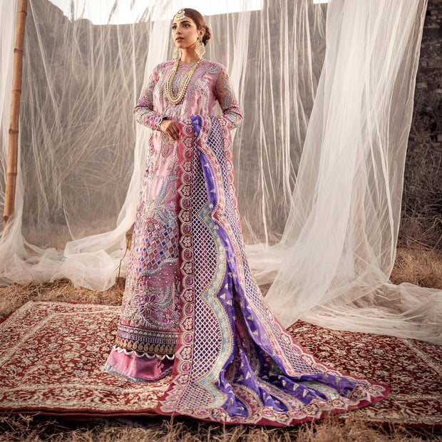 Elegant Sharara Kameez Pakistani Pink Dress Online