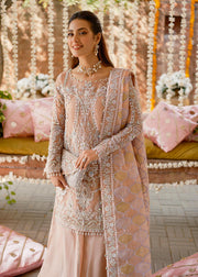 Elegant Short Shirt with Trouser Style Pakistani Wedding Dress
