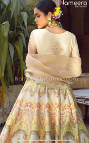 Elegant White Lehenga Choli for Wedding Party