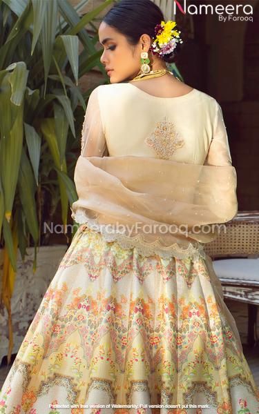 Elegant White Lehenga Choli for Wedding Party