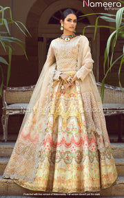 Elegant White Lehenga Choli for Wedding Party