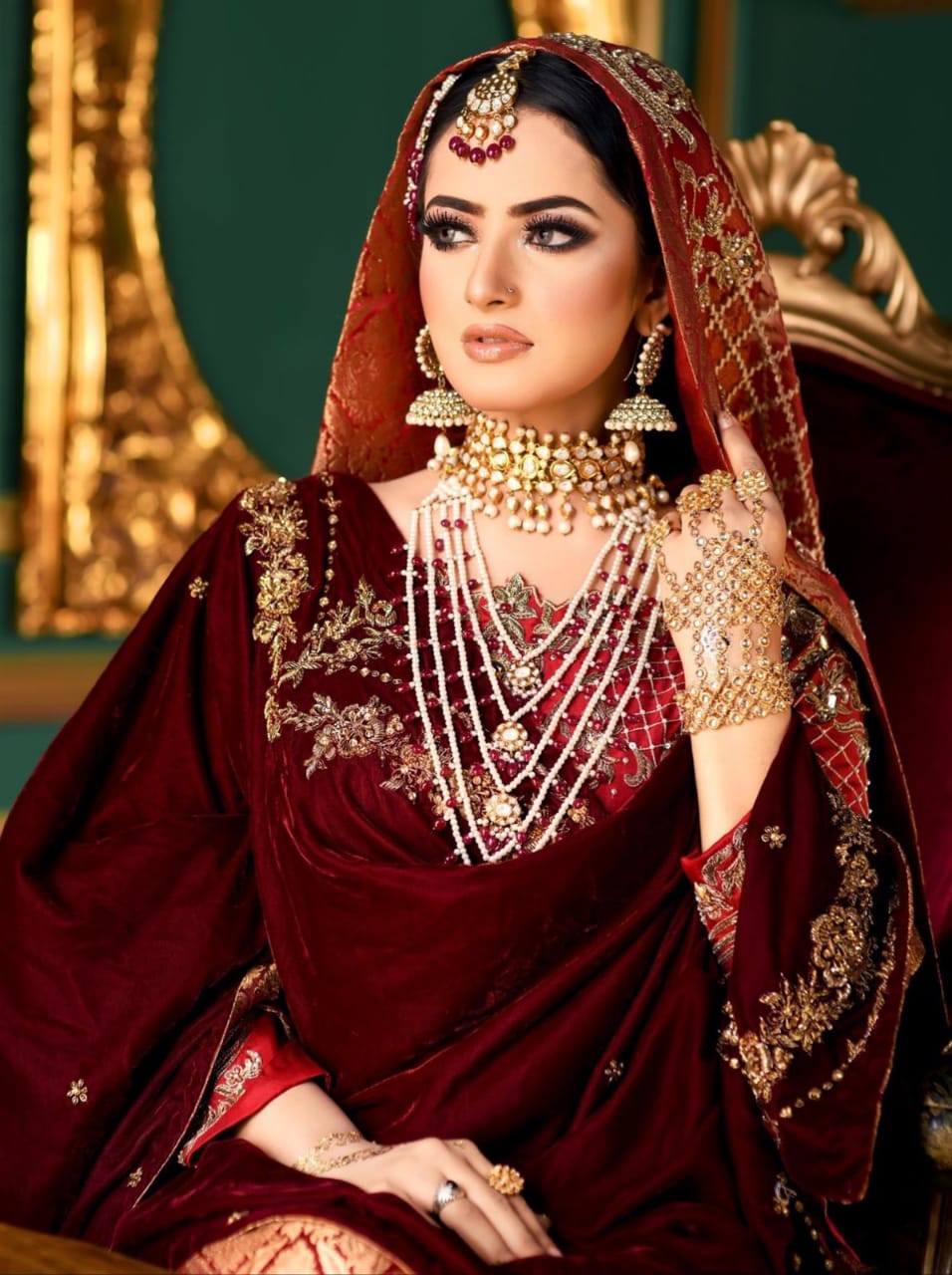 Elegant Rani Haar Necklace Set Latest Designs – Nameera by Farooq