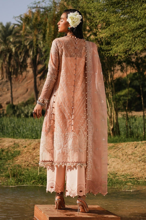 Embellished Baby Pink Kameez Salwar Pakistani Party Dresses 2023