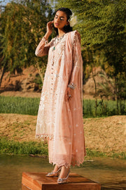 Embellished Baby Pink Kameez Salwar Pakistani Party Dresses
