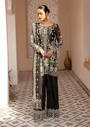 Embellished Black Salwar Kameez Pakistani Party Wear Dress