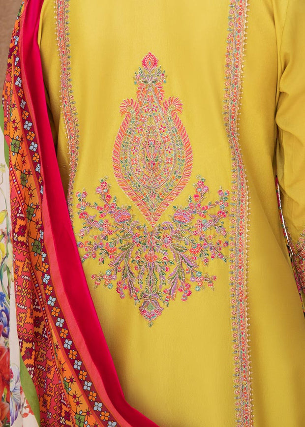Embellished Blue Long Frock Salwar Kameez Pakistan