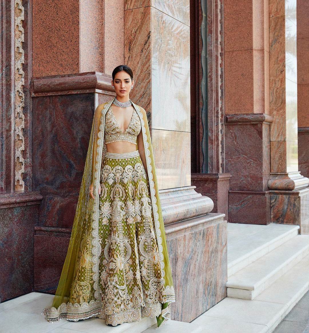 Embellished Bridal Lehenga Choli Designer Dress 