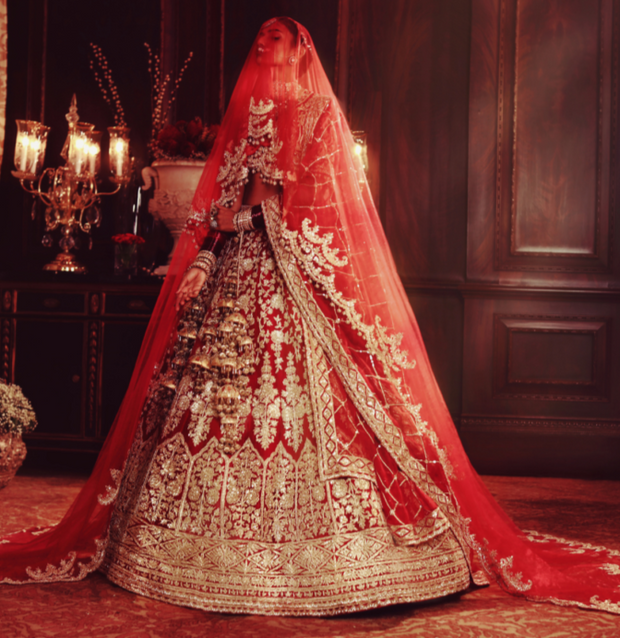 Embellished Bridal Lehenga Choli Designer Dress 
