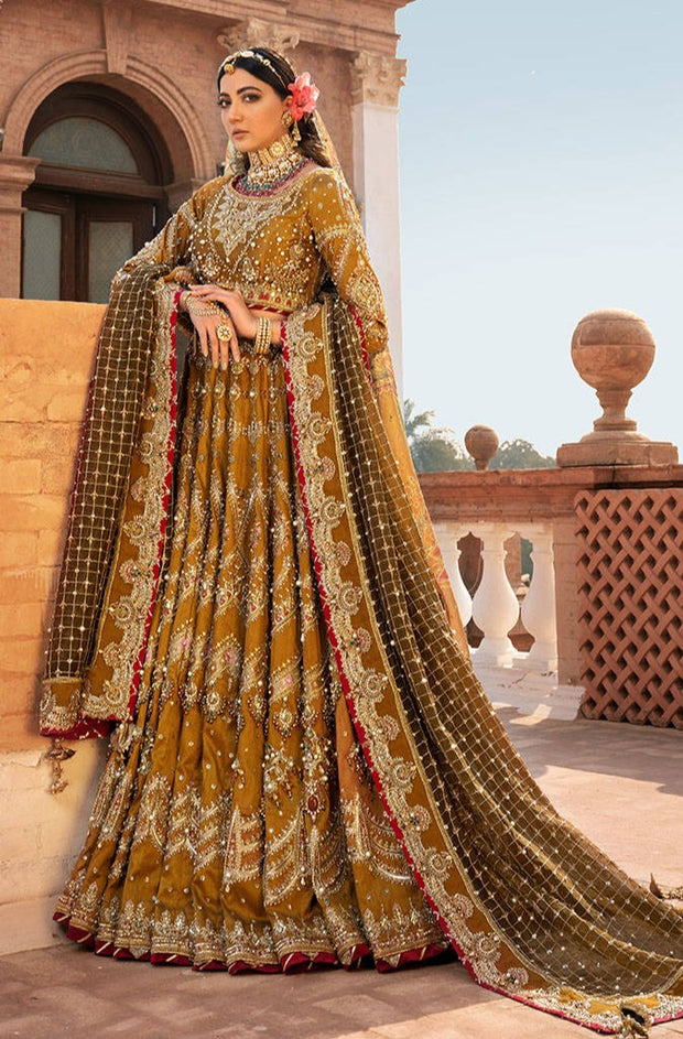 Embellished Bridal Lehenga Choli and Dupatta Dress for Wedding in Premium Raw Silk Fabric Online