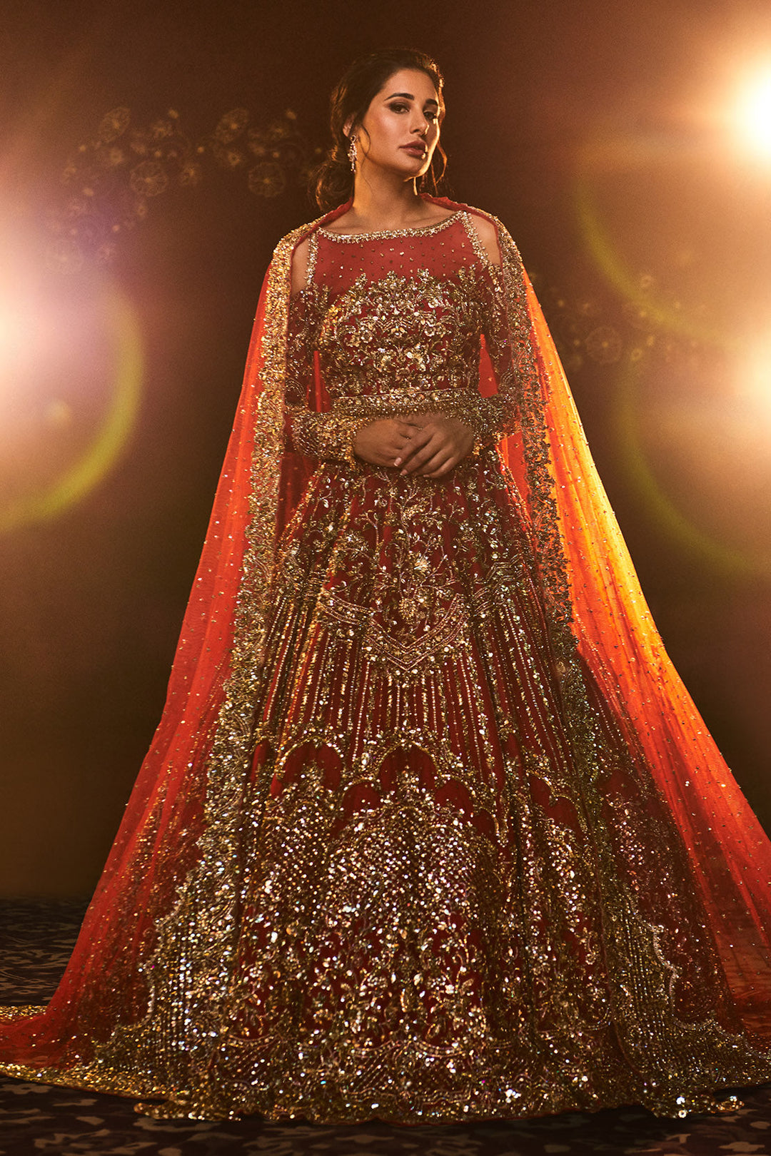 Premium Embellished Pakistani Bridal Lehenga Dress