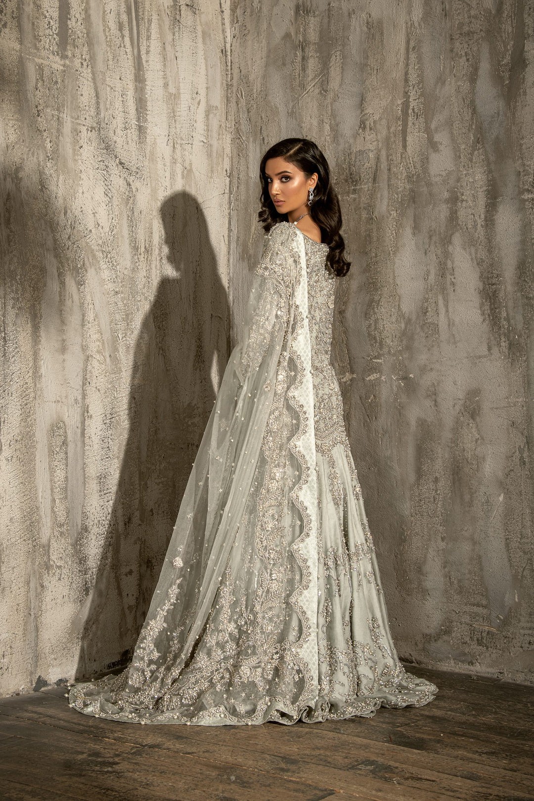 Embellished Frock Lehenga Designs